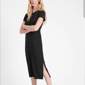 T shirt dress with slits